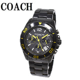 COACH KENT QUARTZ ANALOG WATCH 14602563 BLACK 保証書付き コーチ ケント クォーツ アナログ 腕時計 電池式 ウォッチ メンズ ブラック