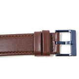 HUGO BOSS 1530008 GUIDE QUARTZ ANALOG WATCH DARK BROWN OFF WHITE ヒューゴボス 腕時計 アナログ クォーツ 電池式 ウォッチ レザー メンズ オフホワイト ダークブラウン