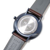 HUGO BOSS 1530008 GUIDE QUARTZ ANALOG WATCH DARK BROWN OFF WHITE ヒューゴボス 腕時計 アナログ クォーツ 電池式 ウォッチ レザー メンズ オフホワイト ダークブラウン
