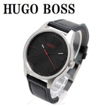 HUGO BOSS 1530018 DARE QUARTZ ANALOG WATCH BLACK ヒューゴボス 腕時計 アナログ クォーツ 電池式 ウォッチ レザー メンズ ブラック