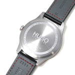 HUGO BOSS 1530018 DARE QUARTZ ANALOG WATCH BLACK ヒューゴボス 腕時計 アナログ クォーツ 電池式 ウォッチ レザー メンズ ブラック