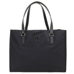 TORY BURCH ELLA SMALL TOTE BAG 160633001 BLACK トリーバーチ エラ スモール トートバッグ ダブルT ロゴ ナイロン レディース ブラック
