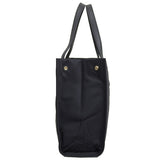 TORY BURCH ELLA SMALL TOTE BAG 160633001 BLACK トリーバーチ エラ スモール トートバッグ ダブルT ロゴ ナイロン レディース ブラック