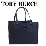 TORY BURCH ELLA SMALL TOTE BAG 160633405 NAVY トリーバーチ エラ スモール トートバッグ ダブルT ロゴ ナイロン レディース ネイビー
