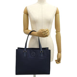 TORY BURCH ELLA SMALL TOTE BAG 160633405 NAVY トリーバーチ エラ スモール トートバッグ ダブルT ロゴ ナイロン レディース ネイビー