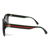 国内正規品 GUCCI SUNGLASSES ASIAN FIT GG0715SA 001 GREY BLACK グッチ サングラス アジアンフィット UVカット 紫外線カット メンズ レディース グレー ブラック