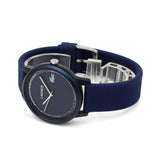 LACOSTE QUARTZ ANALOG SILICONE STRAP WATCH L.12.12 MOVE 2001290 NAVY ラコステ 腕時計 クォーツ アナログ 電池式 ウォッチ レディース ネイビー