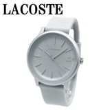 LACOSTE QUARTZ ANALOG WATCH L.12.12 MOVE 2011240 L.GREY ラコステ 腕時計 クォーツ アナログ 電池式 ウォッチ メンズ ライトグレー