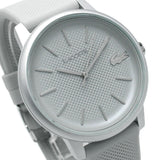 LACOSTE QUARTZ ANALOG WATCH L.12.12 MOVE 2011240 L.GREY ラコステ 腕時計 クォーツ アナログ 電池式 ウォッチ メンズ ライトグレー