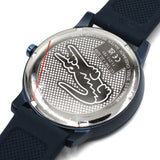 LACOSTE QUARTZ ANALOG WATCH L.12.12 MOVE 2011241 NAVY ラコステ 腕時計 クォーツ アナログ 電池式 ウォッチ メンズ ネイビー