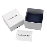 LACOSTE QUARTZ ANALOG WATCH L.12.12 MOVE 2011241 NAVY ラコステ 腕時計 クォーツ アナログ 電池式 ウォッチ メンズ ネイビー