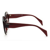 BALLY SUNGLASSES ASIAN FIT BY0004-D 66F 54 BROWN WINERED バリー サングラス アジアンフィット UVカット 紫外線カット メンズ レディース ブラウン ワインレッド