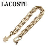 LACOSTE NECKLACE PENDANT CROCODILE 2040145 GOLD ラコステ ネックレス ペンダント チャーム アクセサリー おしゃれ レディース ゴールド