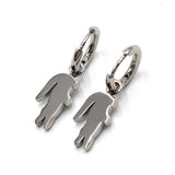 LACOSTE EARRINGS CROCODILE 2040283 SILVER ラコステ ピアス 両耳 アクセサリー レディース シルバー
