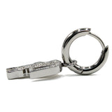 LACOSTE EARRINGS CROCODILE 2040283 SILVER ラコステ ピアス 両耳 アクセサリー レディース シルバー