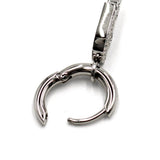 LACOSTE EARRINGS CROCODILE 2040283 SILVER ラコステ ピアス 両耳 アクセサリー レディース シルバー