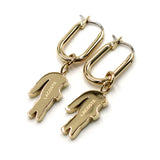 LACOSTE EARRINGS CROCODILE 2040364 GOLD ラコステ ピアス 両耳 アクセサリー レディース ゴールド