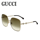 日本正規品 GUCCI SUNGLASSES GG0879S 002 BROWN GOLD グッチ サングラス ノーズパッド 眼鏡 UVカット メンズ レディース ブラウン ゴールド