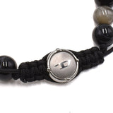 DIESEL BRACERET DX1381040 BLACK ディーゼル ブレスレット アクセサリー ブレス 腕輪 おしゃれ メンズ ブラック
