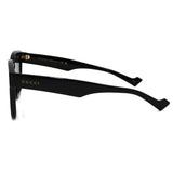 日本正規品 GUCCI SUNGLASSES ASIAN FIT GG1430SK 001 GREY BLACK グッチ サングラス アジアンフィット UVカット 紫外線カット メンズ レディース グレー ブラック