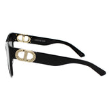 Dior SUNGLASSES ASIAN FIT 30MONTAIGNE B4I 10A0 54 GREY BLACK ディオール サングラス アジアンフィット メガネ 眼鏡 UVカット 紫外線カット レディース グレー ブラック