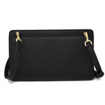MICHAEL KORS 2WAY CROSSBODY CLUTCH BAG 32F6GTVC3L 001 BLACK マイケルコース クロスボディバッグ ショルダーバッグ クラッチバッグ ブラック