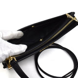 MICHAEL KORS 2WAY CROSSBODY CLUTCH BAG 32F6GTVC3L 001 BLACK マイケルコース クロスボディバッグ ショルダーバッグ クラッチバッグ ブラック