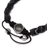 DIESEL BRACERET AGATE DX1134040 BLACK ディーゼル ブレスレット アクセサリー ブレス 腕輪 おしゃれ メンズ ブラック