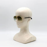 日本正規品 GUCCI SUNGLASSES GG1220S 004 GREEN GOLD グッチ サングラス ノーズパッド 眼鏡 UVカット メンズ レディース グリーン ゴールド
