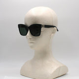日本正規品 BALENCIAGA EYEWEAR ASIAN FIT BB0102SA 014 GREEN バレンシアガ サングラス アジアンフィット UVカット 紫外線カット メンズ レディース グリーン