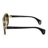 国内正規品 GUCCI SUNGLASSES ASIAN FIT GG0447S 003 BROWN BLACK グッチ サングラス アジアンフィット UVカット 紫外線カット メンズ レディース ブラウン ブラック