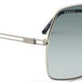 BALLY SUNGLASSES ASIAN FIT BY0015-H 16W 61 GREENGREY GUNMETAL バリー サングラス アジアンフィット UVカット 紫外線カット ノーズパッド 鼻あて メンズ レディース グリーングレー ガンメタル