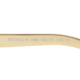 BALLY SUNGLASSES ASIAN FIT BY0003-H 28B 59 GREYBEIGE GOLD バリー サングラス アジアンフィット UVカット 紫外線カット ノーズパッド 鼻あて メンズ レディース グレーベージュ ゴールド