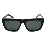 日本正規品 SAINT LAURENT SUNGLASSES ASIAN FIT SLM131F 001 BLACK サンローラン サングラス アジアンフィット UVカット 紫外線カット メンズ レディース ブラック