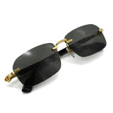 日本正規品 GUCCI SUNGLASSES GG1221S 001 GREY GOLD グッチ サングラス ノーズパッド 眼鏡 UVカット メンズ レディース グレー ゴールド