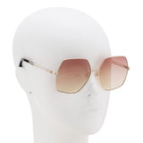 BALLY SUNGLASSES ASIAN FIT BY0015-H 28B 61 PINK GOLD バリー サングラス アジアンフィット UVカット 紫外線カット ノーズパッド 鼻あて メンズ レディース ピンク ゴールド