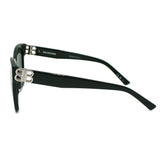 日本正規品 BALENCIAGA EYEWEAR ASIAN FIT BB0102SA 014 GREEN バレンシアガ サングラス アジアンフィット UVカット 紫外線カット メンズ レディース グリーン