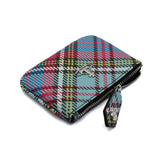 Vivienne Westwood BIOGREEN SAFFIANO PRINTED COIN PURSE 51010007 S000V PF O102 MULTI CHECK ヴィヴィアン ウエストウッド ミニ 財布 小銭入れ コインケース レディース マルチチェック