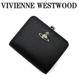 Vivienne Westwood WALLET 5115002XW S000D N403 BLACK ヴィヴィアン ウエストウッド 2つ折り 財布 ウォレット 札入れ がま口 レディース ブラック