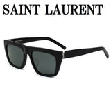 日本正規品 SAINT LAURENT SUNGLASSES ASIAN FIT SLM131F 001 BLACK サンローラン サングラス アジアンフィット UVカット 紫外線カット メンズ レディース ブラック