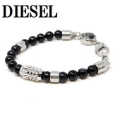 DIESEL BRACELET DX0847040 BLACK ディーゼル ブレスレット アクセサリー ブレス 腕輪 おしゃれ メンズ レディース ブラック
