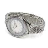 SWAROVSKI QUARTZ ANALOG WATCH 5519462 WHITE SILVER スワロフスキー 腕時計 クリスタルオーラ クォーツ アナログ 電池式 ウォッチ レディース シルバー ホワイトシルバー