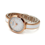 SWAROVSKI QUARTZ ANALOG WATCH Crystalline delight 5580541 SILVER PINKGOLD WHITE スワロフスキー 腕時計 1年保証 クリスタライン ディライト クォーツ アナログ 電池式 ウォッチ レディース シルバー ピンクゴールド ホワイト