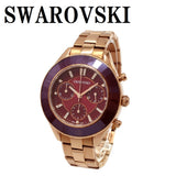 SWAROVSKI QUARTZ ANALOG WATCH Octea lux sport 5632475 RED ROSEGOLD スワロフスキー 腕時計 1年保証 オクティア ラックス スポーツ クォーツ アナログ 電池式 ウォッチ レディース レッド ローズゴールド