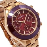 SWAROVSKI QUARTZ ANALOG WATCH Octea lux sport 5632475 RED ROSEGOLD スワロフスキー 腕時計 1年保証 オクティア ラックス スポーツ クォーツ アナログ 電池式 ウォッチ レディース レッド ローズゴールド