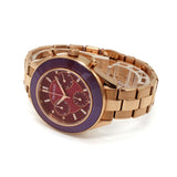 SWAROVSKI QUARTZ ANALOG WATCH Octea lux sport 5632475 RED ROSEGOLD スワロフスキー 腕時計 1年保証 オクティア ラックス スポーツ クォーツ アナログ 電池式 ウォッチ レディース レッド ローズゴールド