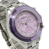 SWAROVSKI QUARTZ ANALOG WATCH Octea lux sport 5632484 PURPLE SILVER スワロフスキー 腕時計 1年保証 オクティア ラックス スポーツ クォーツ アナログ 電池式 ウォッチ レディース パープル シルバー