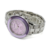 SWAROVSKI QUARTZ ANALOG WATCH Octea lux sport 5632484 PURPLE SILVER スワロフスキー 腕時計 1年保証 オクティア ラックス スポーツ クォーツ アナログ 電池式 ウォッチ レディース パープル シルバー