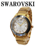 SWAROVSKI QUARTZ ANALOG WATCH Dextera 5635450 SILVER GOLD スワロフスキー 腕時計 1年保証 デクステラ クォーツ アナログ 電池式 ウォッチ レディース シルバー ゴールド