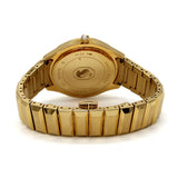 SWAROVSKI QUARTZ ANALOG WATCH Dextera 5635450 SILVER GOLD スワロフスキー 腕時計 1年保証 デクステラ クォーツ アナログ 電池式 ウォッチ レディース シルバー ゴールド